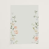 "Garden View" - Vellum Overlays in Peach by Everett Paper Goods - Vellum Overlay