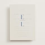 "Connected" - Vellum Overlays in Bluebell by Claudia Orengo - Vellum with Card
