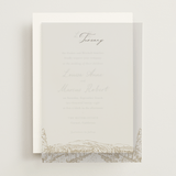 "Vineyard" - Vellum Overlays in Pecan by Sarah Brown - Front