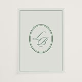 "Scripted" - Vellum Overlays in Emerald by Creo Study - Vellum Overlay