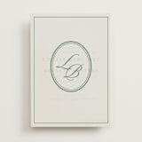 "Scripted" - Vellum Overlays in Emerald by Creo Study - Vellum with Card