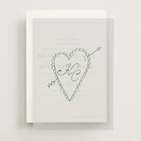 "Crazy Little Thing Called Love" - Vellum Overlays in Avocado by Helena Vitto - Front