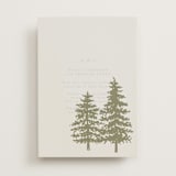 "Evergreens" - Vellum Overlays in Verde by Itsy Belle Studio - Vellum with Card
