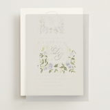"Ocean Point" - Vellum Overlays in Sky by Everett Paper Goods - Front