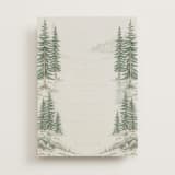 "Whispering Pines" - Vellum Overlays in Forest by Elly - Vellum with Card