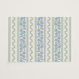 "Hydrangea Vines" - Vellum Overlays in Coastal by Madhvi Samimi - Vellum Overlay