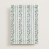 "Pillowy border" - Vellum Overlays in Ocean by Creo Study - Vellum with Card