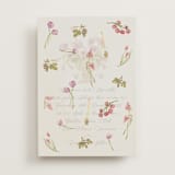 "Barolo" - Vellum Overlays in Deep Blush by Pati Cascino - Vellum with Card
