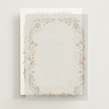 "Victorian Trellis" - Vellum Overlays in Golden Summer by Erin L. Wilson - Front