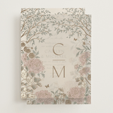 "dancing in the garden" - Vellum Overlays in Blush Meadow by Grae - Front