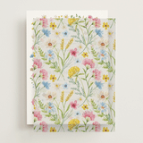 "Bright Garden" - Vellum Overlays in Garden by Yaling Hou Suzuki - Front