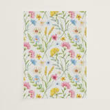 "Bright Garden" - Vellum Overlays in Garden by Yaling Hou Suzuki - Vellum Overlay