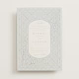 "Aurelia" - Vellum Overlays in Dusty Blue by Janean Hinger - Vellum with Card