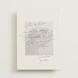 "Twirl" - Vellum Overlays in Dusty Blue by AK Graphics - Vellum with Card