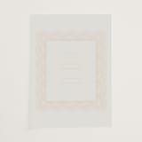 "Chantilly" - Vellum Overlays in Cream by Erica Krystek - Vellum Overlay