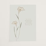"Elegant Lillies" - Vellum Overlays in Forest by Stacey Meacham - Vellum Overlay