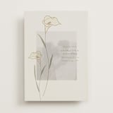 "Elegant Lillies" - Vellum Overlays in Forest by Stacey Meacham - Vellum with Card