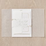 "Vellum Wrap" - Vellum Wrap, Pack of 25 in White by Minted - Vellum Wrap Pre-Assembly