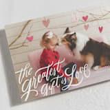 "the greatest gift" - Valentine's Day Cards in Cloud by Wildfield Paper Co - Detail
