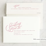 "the greatest gift" - Valentine's Day Cards in Cloud by Wildfield Paper Co - FREE Recipient Addressing