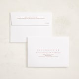 "Penelope" - Valentine's Day Cards in Peach by Ellen Schlegelmilch - FREE Recipient Addressing
