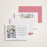 "sealed with a bow" - Valentine's Day Cards in Petal by Annie Shapiro - Back of Card Options