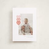 "Love Hearts" - Valentine's Day Cards in Peach by Hudson meet Rose - Front