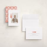"Love Hearts" - Valentine's Day Cards in Peach by Hudson meet Rose - Assembled