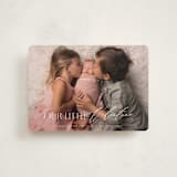 "The Little Valentine" - Valentine's Day Cards in Marshmallow by Sarah Cohn - Front