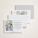 "The Little Valentine" - Valentine's Day Cards in Marshmallow by Sarah Cohn - Back of Card Options