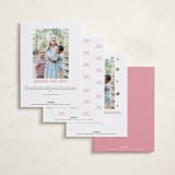 "delicate ribbon" - Valentine's Day Cards in Ballet Slipper by Paula Pecevich - Back of Card Options