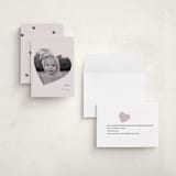 "minimal" - Valentine's Day Cards in Rose by Sumak Studio - Assembled