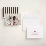 "Big Type" - Valentine's Day Cards in Cream by Baumbirdy - Assembled