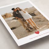 "Minimal heart" - Valentine's Day Cards in Strawberry by Stacey Meacham - Detail