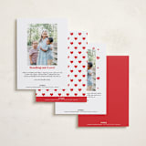 "love period" - Valentine's Day Cards in Cotton by Stacey Meacham - Back of Card Options