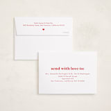 "love period" - Valentine's Day Cards in Cotton by Stacey Meacham - FREE Recipient Addressing