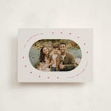 "Oval Valentine" - Valentine's Day Cards in Sand by Kristin Oliversen - Front