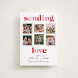 "Earthen" - Valentine's Day Cards in Rose by Sarah Curry - Front