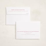 "Earthen" - Valentine's Day Cards in Rose by Sarah Curry - FREE Recipient Addressing