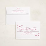 "Sweet Script" - Valentine's Day Cards in White Chocolate by Hooray Creative - FREE Recipient Addressing
