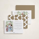 "A lot of love" - Valentine's Day Cards in Marshmallow by Heather Schertzer - Back of Card Options