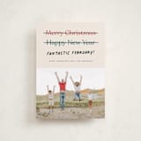 "Fantastic February" - Valentine's Day Cards in Ecru by Erica Krystek - Front