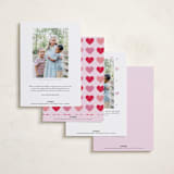 "Purr-fect Valentine" - Valentine's Day Cards in Berry by Carmia Jordaan - Back of Card Options