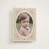 "Corner Bow Frame" - Valentine's Day Cards in Latte by Jackie Crawford - Front