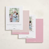 "The Prep" - Valentine's Day Cards in Peony by Kristie Kern - Back of Card Options