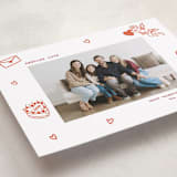 "Doodle Frame" - Valentine's Day Cards in Cherry by Cass Loh - Detail