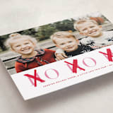 "HOHOXO" - Valentine's Day Cards in Scarlet by Lori Wemple - Detail