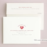 "Letter of Love" - Valentine's Day Cards in Heart by Jen Banks - FREE Recipient Addressing