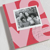 "Really Big Love" - Valentine's Day Cards in Raspberry by Robert and Stella - Detail