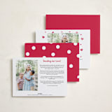 "THIS" - Valentine's Day Cards in Ruby by Lauren Chism - Back of Card Options